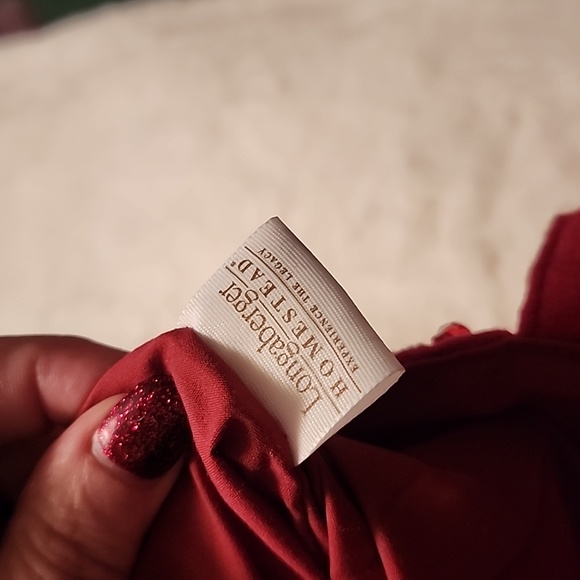 LONGABERGER HOMESTEAD  DECORATIVE 👜 HANDBAG - Picture 7 of 8